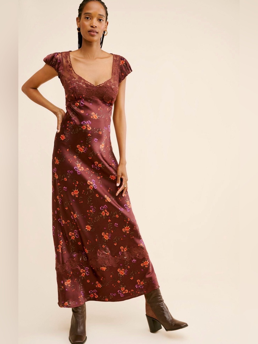 FREE PEOPLE BUTTERFLY BABE DRESS size Medium